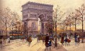 Arco De Triunfo Parisino Eugène Galien Laloue